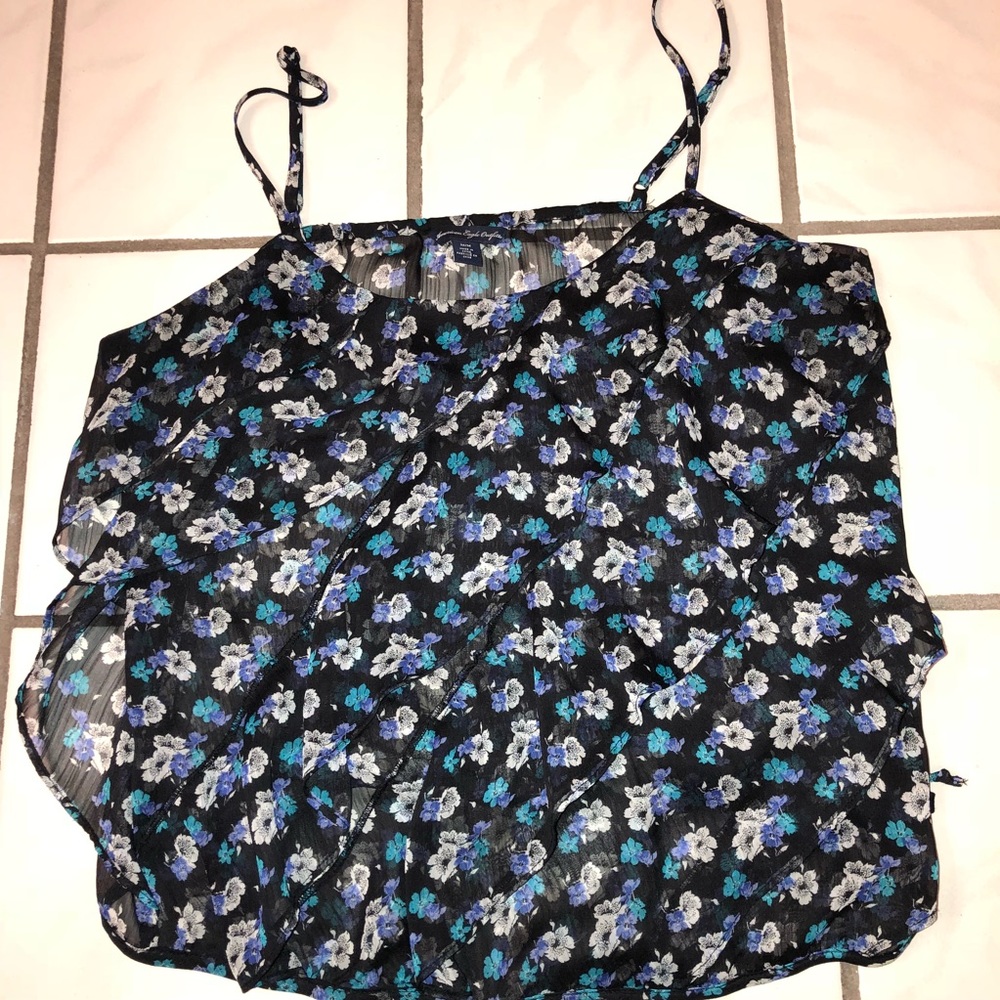 Floral tank top